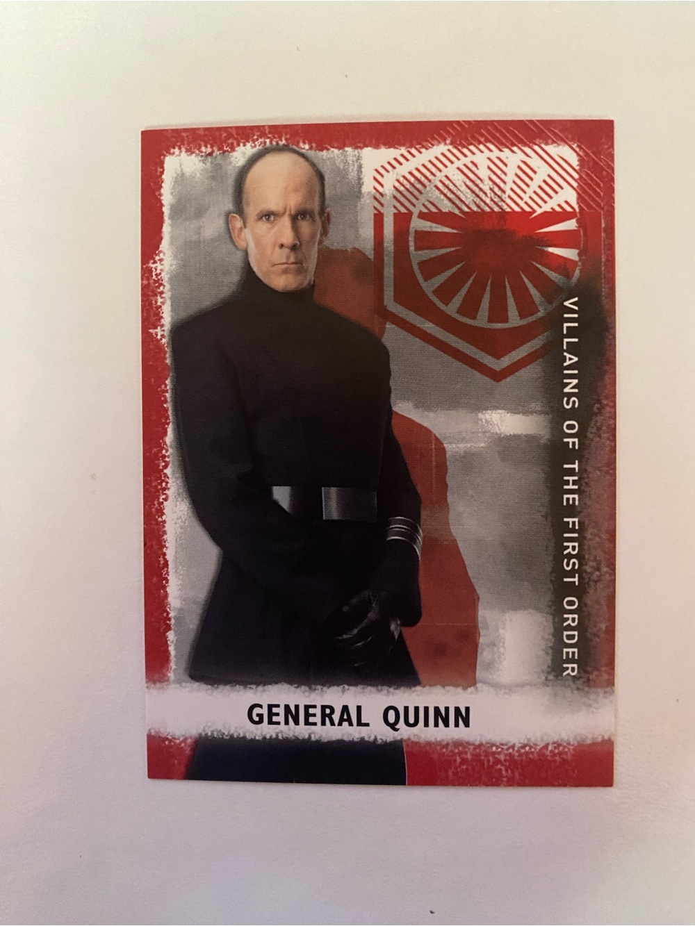 Topps 2018 Star Wars Card - Black, White, Gold 54/99